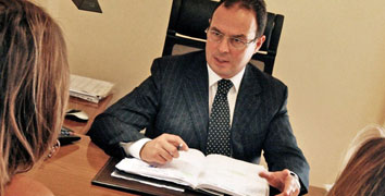 Luigi Vestini a colloquio